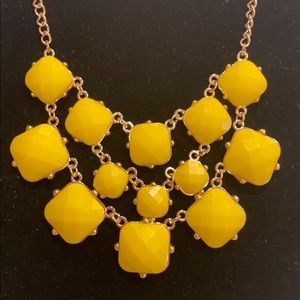 FRUITY Yellow Statement Necklace